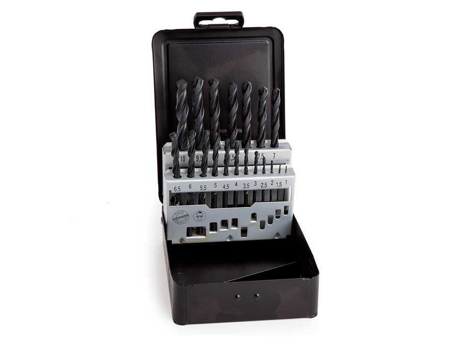 Набір свердл по металу DIN338 HSS-R Milwaukee 19 шт / 25 шт