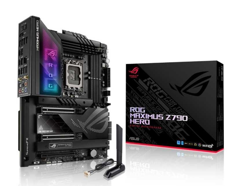 Płyta główna ASUS ROG MAXIMUS Z790 HERO box gwarancja nr. 406226
