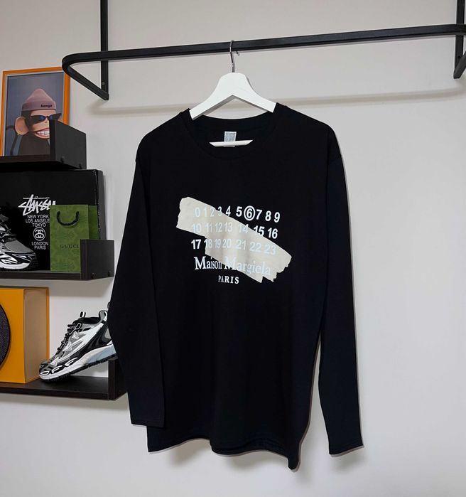 Лонгслів Maison Margiela (чорного кольору)