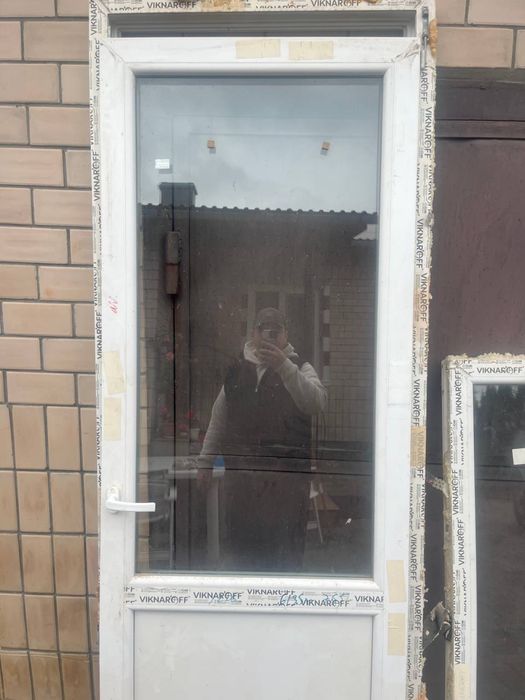 Балконний блок бу демонтований   Пластикові двері