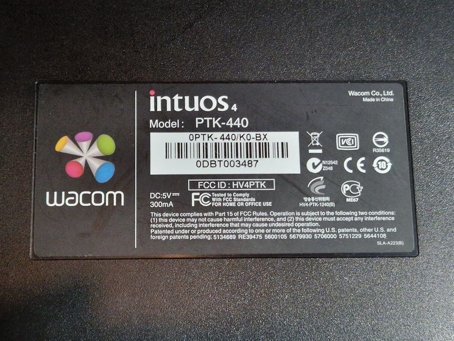 Tablet graficzny Wacom intuos 4 ptk-440