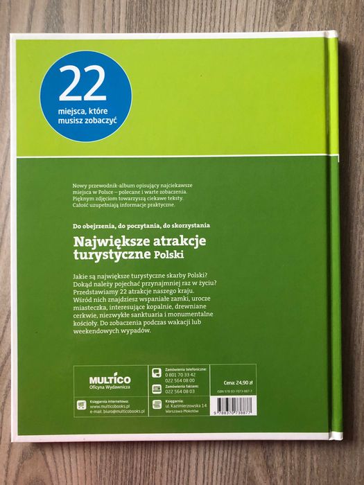 Album Największe atrakcje turystyczne Polski praca zbiorowa NOWA