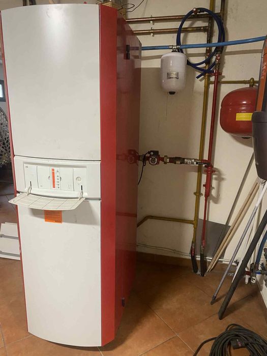 Maquina de aquecimento central gasoleo + deposito gasoleo 1000 lt