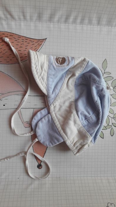 Czapka pilotka z daszkiem jesień Lisek CoolClub 48 cm