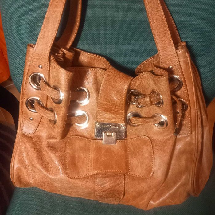 GIMMY CHOO Genuine Leather Luggage
