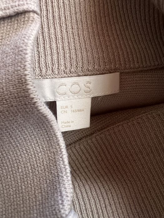 Джемпер кофта з коміром стійкою COS S розмір