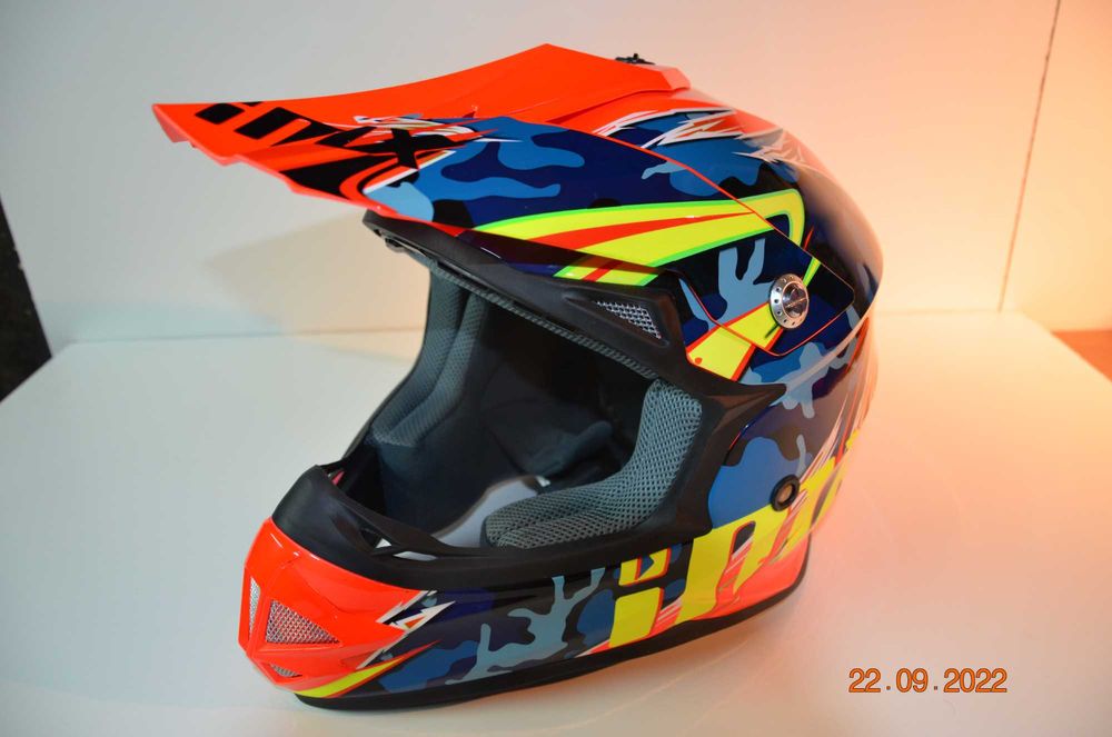 Kask IMX FMX-01 camo flo orange L