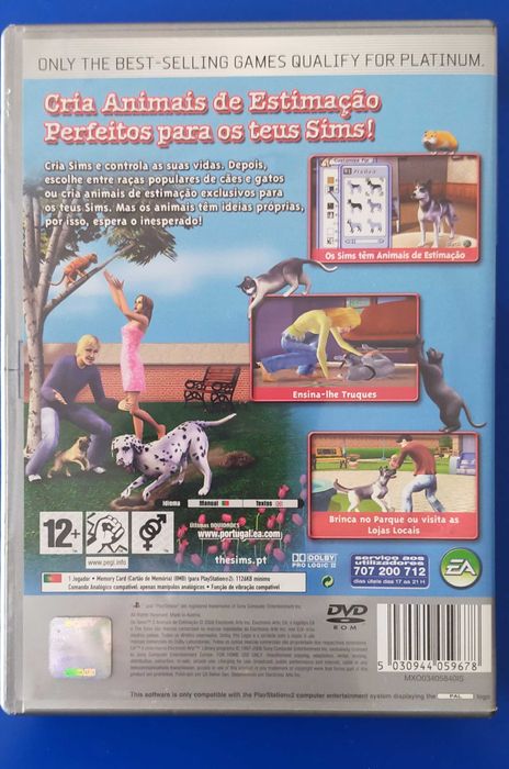 SIMS 2 PS2 como novo