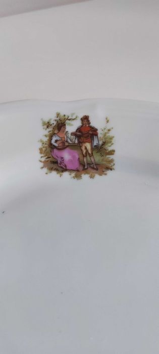 Porcelanowy półmisek, PRL
