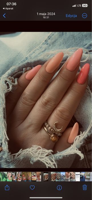 .Promocja Promocja 80  mhybrydowy manicure Paznokcie hybrydowe/zelowe