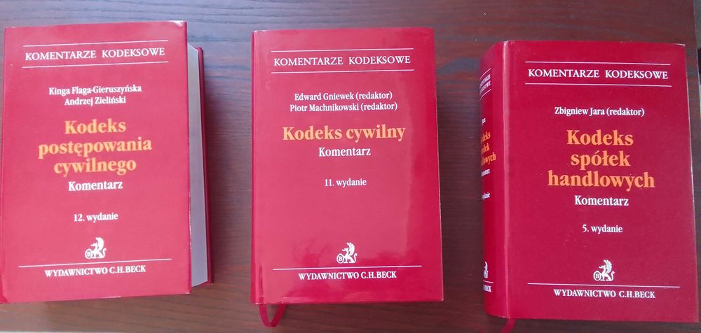 Książki na egzamin adwokacki/radcowski