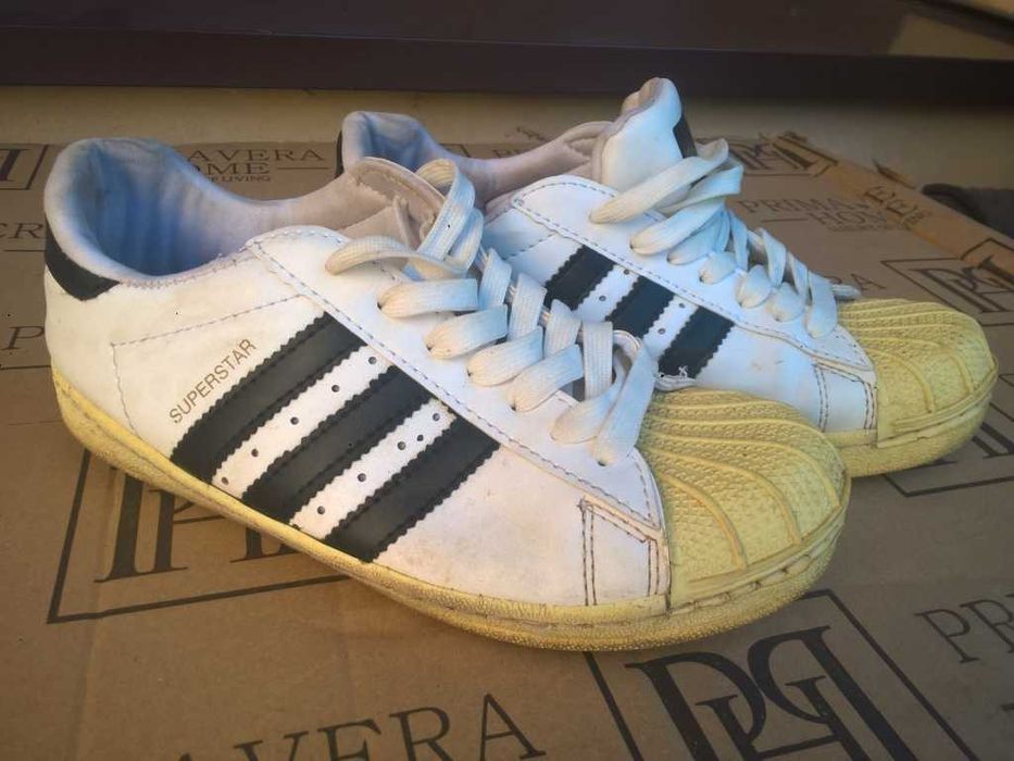 Buty sportowe ADIDAS SuperStar Białe Trampki młodzieżowe rozm39 Modne