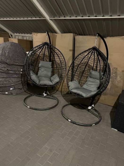 Nowy Fotel Wiszący Huśtawka XXL Meble Ogrodowe Jajko Jajo Kilka Modeli
