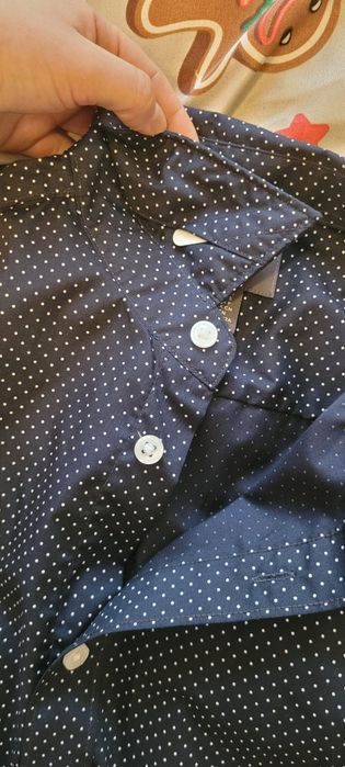 Koszula męska granatowa