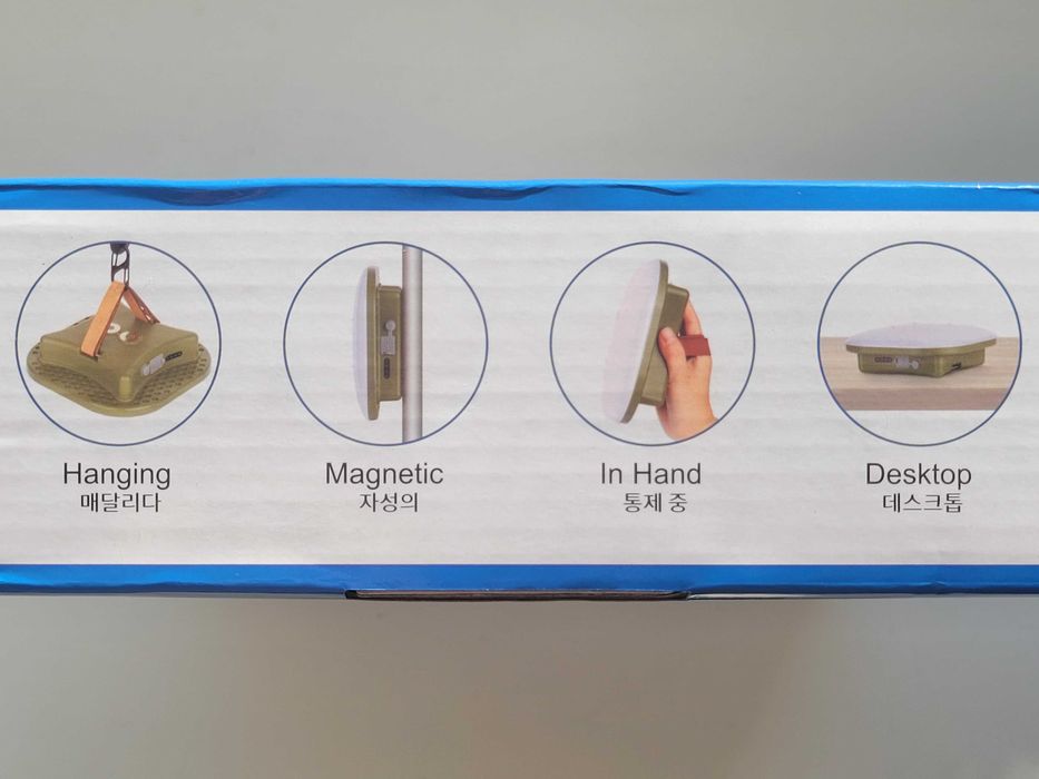 Акумуляторна LED лампа фонарь світильник MOS-LY01-G 80W/13500 Mah/IP65