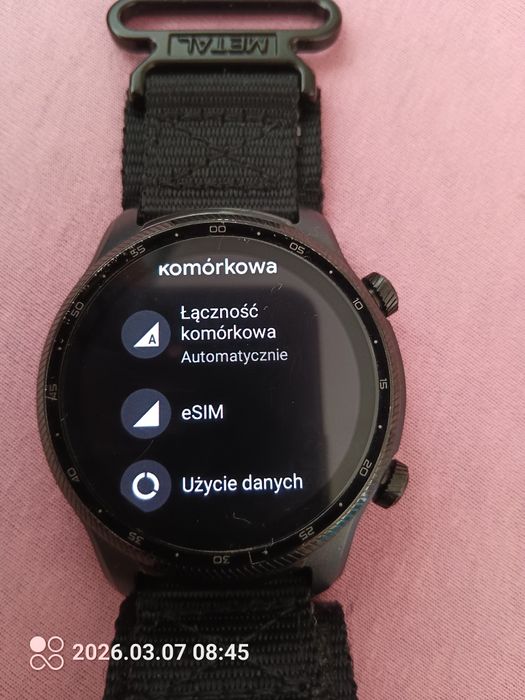 Ticwatch pro 3 ultra, e-sim,4g, lte