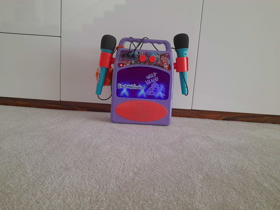 Coluna bluetooth karaoke