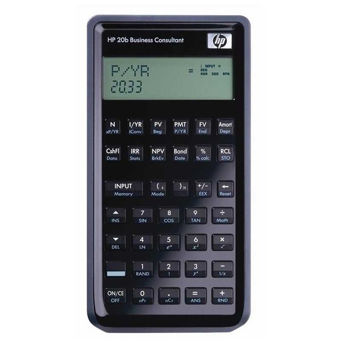 Calculadora HP 20b Business Consultant