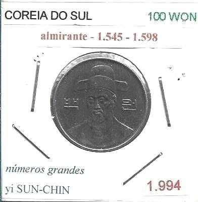 Coreia do Sul - - - - - Moedas