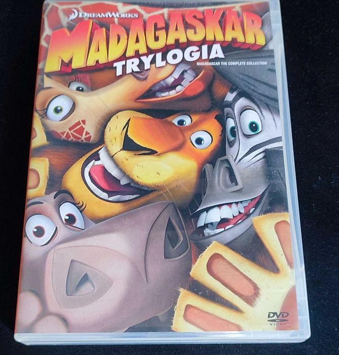 Madagaskar Trylogia DVD