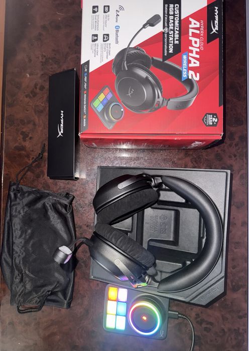 Безпровідні Навушники HyperX Cloud Alpha 2 Wireless Black
