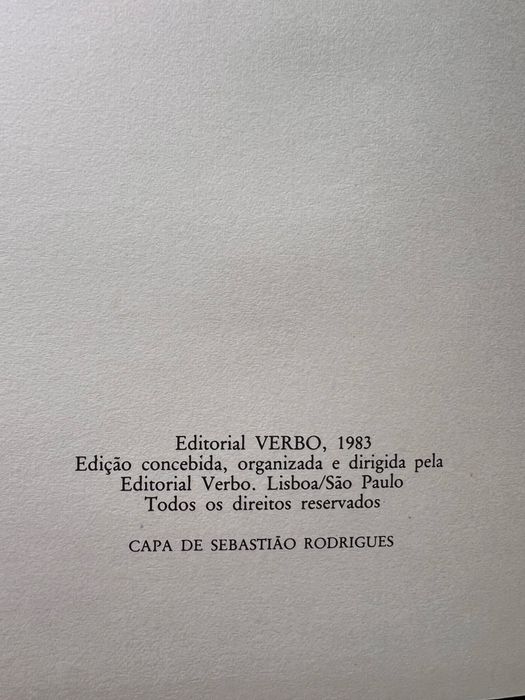 Tesouros da Poesia Portuguesa – Editorial Verbo (1983)