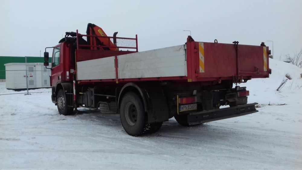 Daf CF 75 Wywrotka HDS PALFINGER  PK12000 Stan bdb