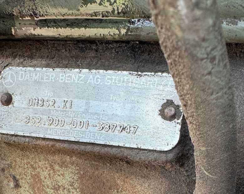 Silnik Mercedes OM352 X1 130 KM  Kombajn Claas Dominator, New Holland