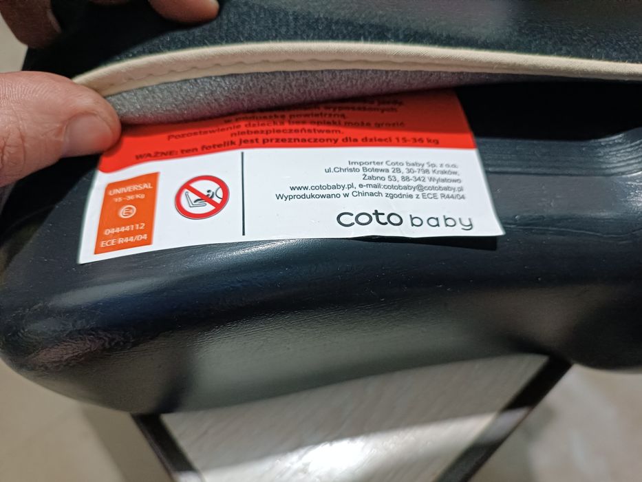 Автокрісло, бустер Renolux Reno Junior Biege