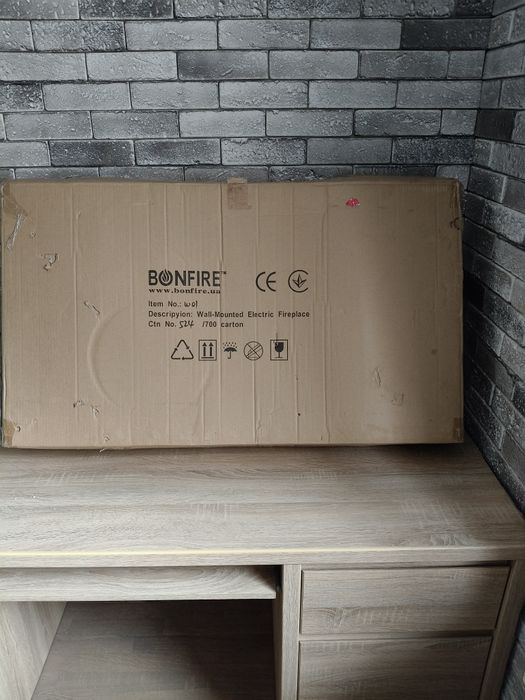 Продам електричний камін BonFire RLF-W01 новий