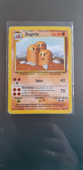 Cartas Pokemon Base set