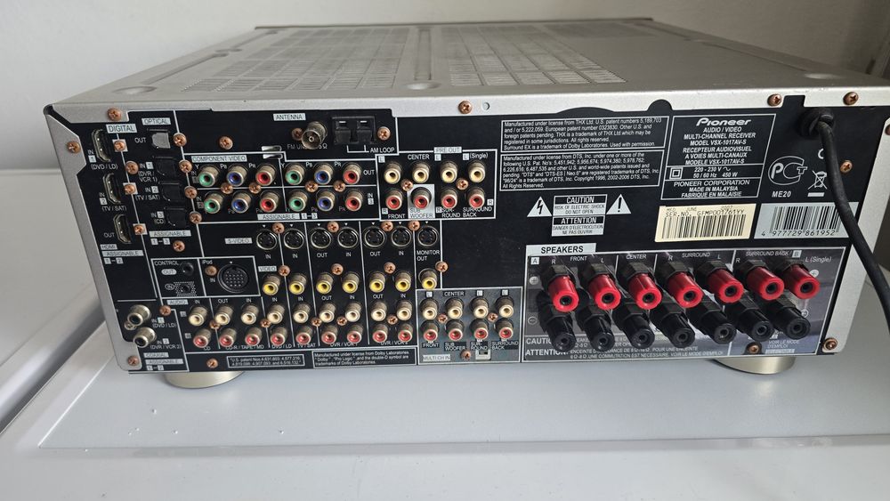 Amplificador de som pioneer  a trabalhar bem