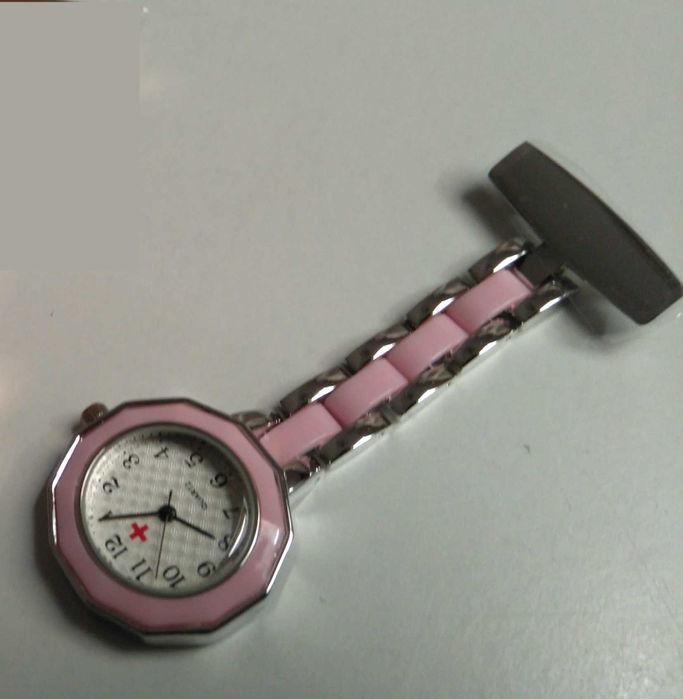 Relógio de peito para enfermeira, auxiliar, farmacêutica