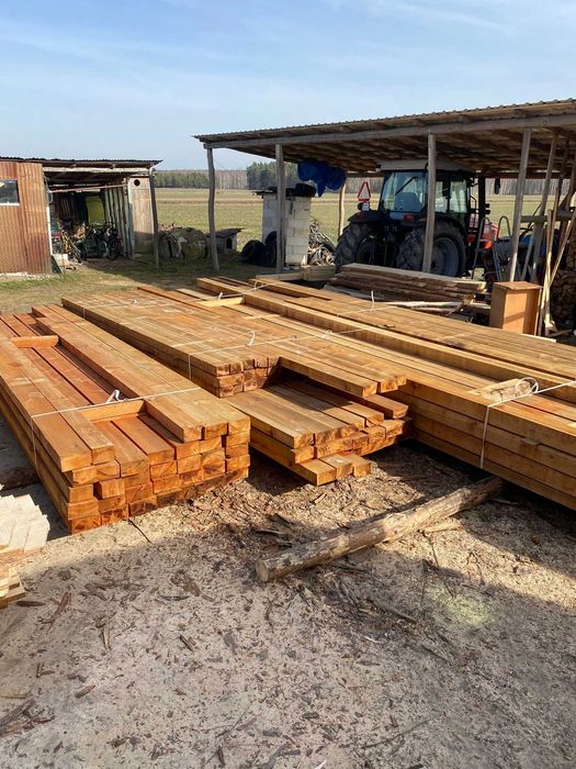 Komplet więźby dachowej pod projekt | krokwie łaty | transport HDS