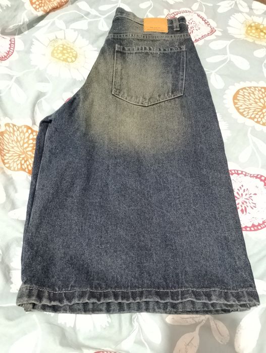 Шорты темно синие Baggy Jorts из New Yorker