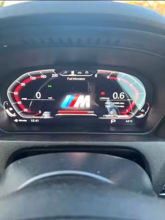 Quadrante Digital BMW E90 E91 E92 E93 (Novo)