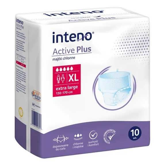 Pieluchomajtki, Majtki chłonne Inteno Active Plus XL 10 szt. Bardzo chłonne