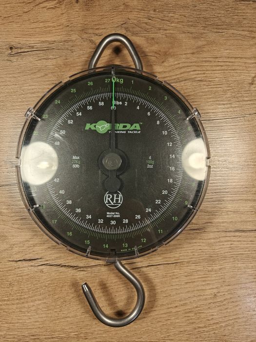 Waga Korda Reuben Heaton Green Scale - 60lb / 27kg karpiowa wędkarska