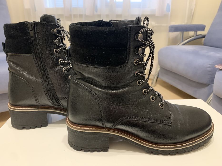 Чобітки шкіряні