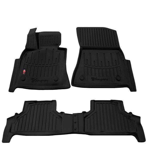Гумові 3D коврики в салон БМВ BMW 3 (E90/E91) /5 (E39)
