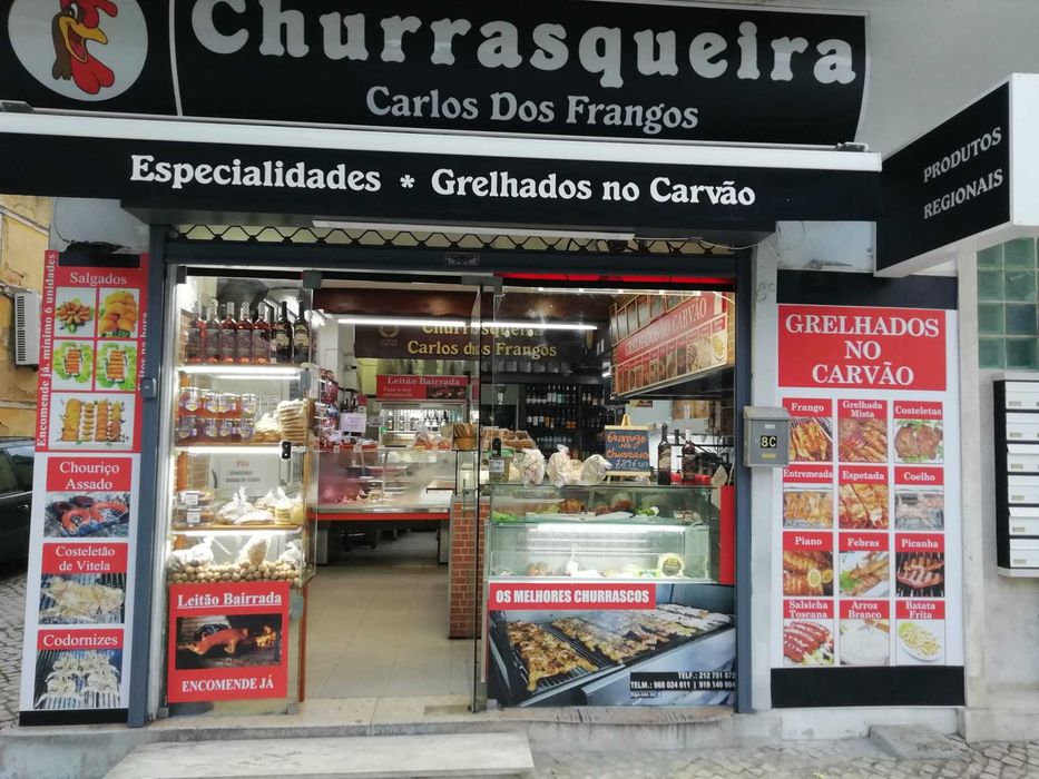 Cedência de Quotas/Trespasse de Churrasqueira-Charcutaria Tradicional – Em funcionamento desde 1978 com a mesma gerência.