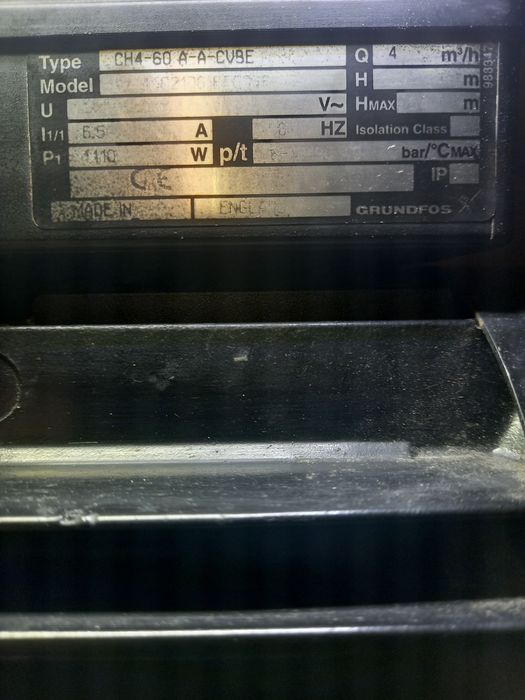 Motor bomba tirar agua Grundfos