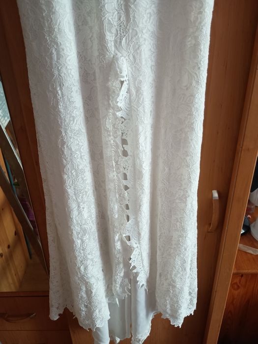 Suknia ślubna syrenka