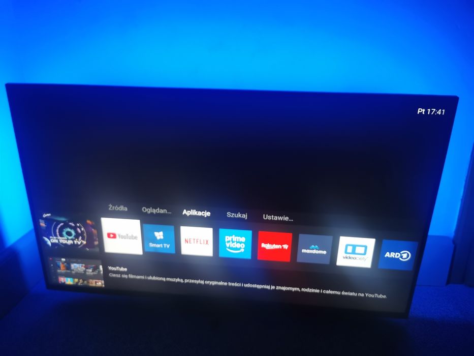 Philips 55 transport 4k UHD dvbt2 Ambilight  hdr
