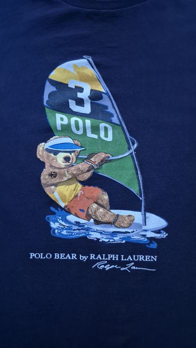 Polo Ralph Lauren  – ekskluzywny T-shirt Polo Bear Windsurfing – Custo