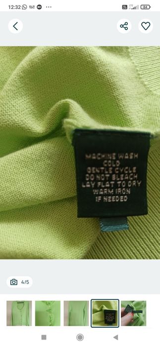 Sweter miętowy nowy 38/40