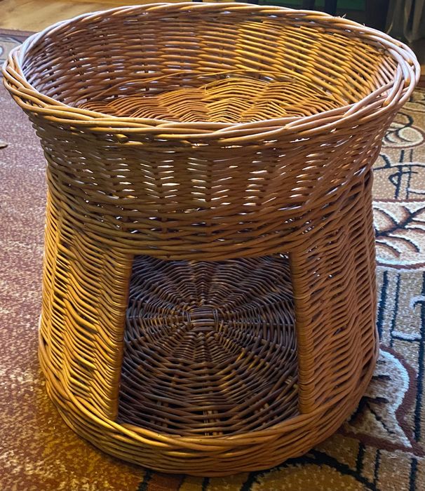 Legowisko wiklinowe dla psa kota