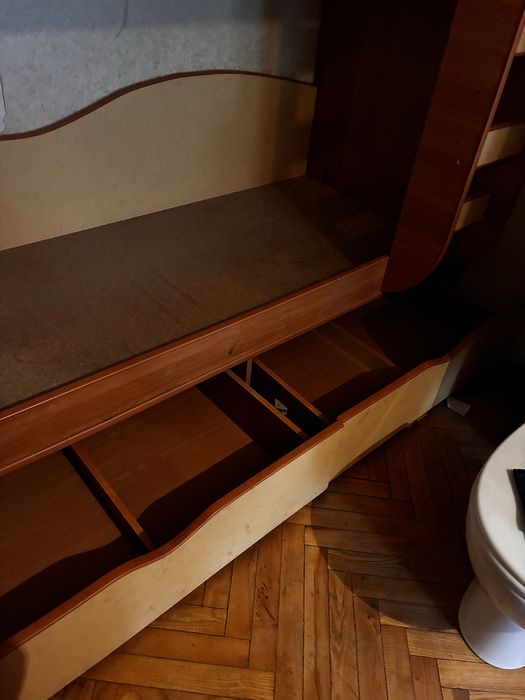 Ліжко двоярусне без матраців, ліжко дитяче, ліжко