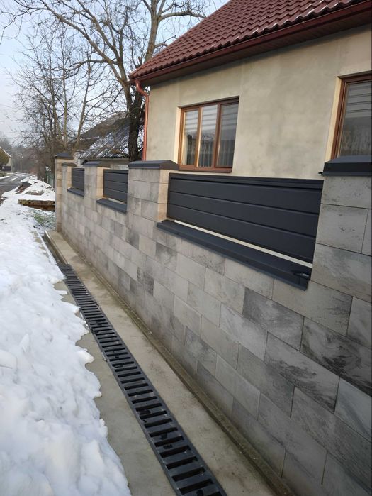 Забор Ранчо Металевий Горизонт Паркан Жалюзі