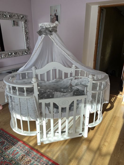 Ліжечко дитяче кругле